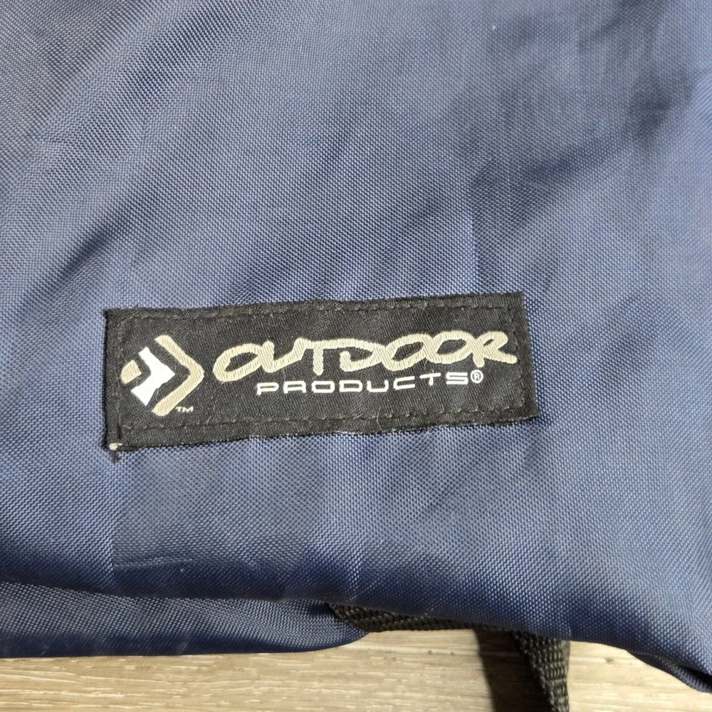 Outdoor Products 204B5-001 Duffle Bag Unisex Large Navy Blue Nylon Travel Gym